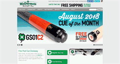 Desktop Screenshot of mcdermottcue.com